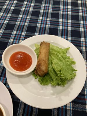 Fried spring roll. Not oily!  at Sen Vegan House in Ho Chi Minh City