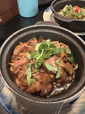 Jackfruit braided   at Sen Vegan House in Ho Chi Minh City