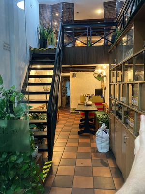 Entrance   at Sen Vegan House in Ho Chi Minh City