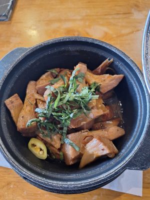 jack fruit at Sen Vegan House in Ho Chi Minh City