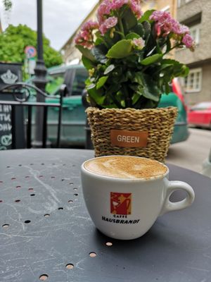 Hausbrandt coffee at Rawcakes Thalia  in Sofia