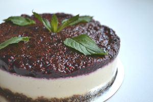 winter cheesecake NO cheese ;) at Rawcakes Thalia  in Sofia