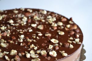 Vegan "Nutella", creamy hazelnut ;P at Rawcakes Thalia  in Sofia