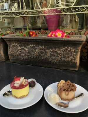Vegan cakes at Rawcakes Thalia  in Sofia