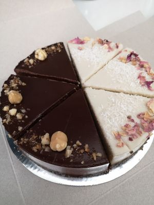 Black and White Choco Raffaela at Rawcakes Thalia  in Sofia