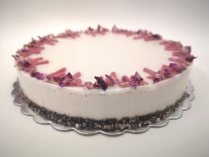 Soft and creamy coconut at Rawcakes Thalia  in Sofia