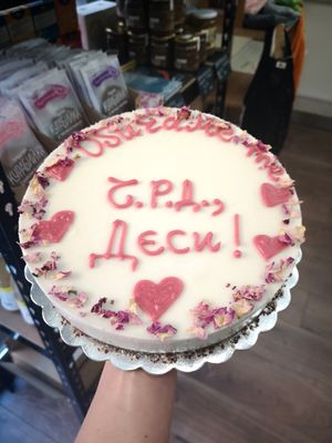 Ready for every occasion #plantbased at Rawcakes Thalia  in Sofia