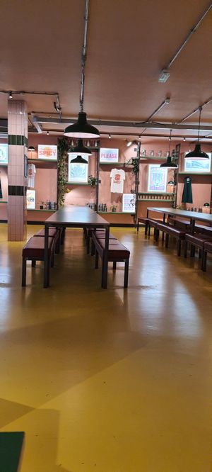 Great location at Bundobust in Liverpool