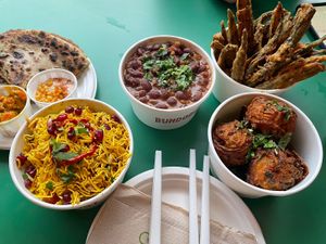 Dishes we ordered   at Bundobust in Liverpool