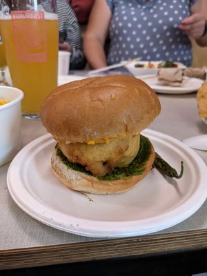 Vada Pav! This doesn't do it justice - it's huge! at Bundobust in Liverpool