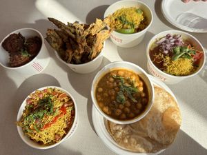 Vegan combo for 2   at Bundobust in Liverpool