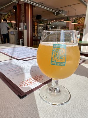 Mango lassi pale  at Bundobust in Liverpool