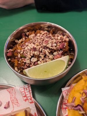 Chipotle Poha at Bundobust in Liverpool