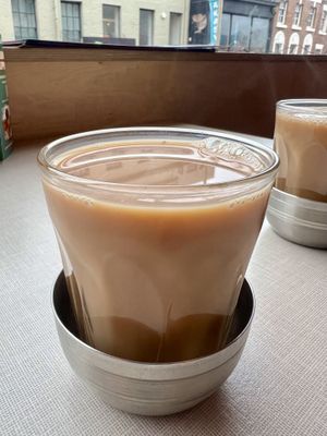 Vegan chai  #Veganuary at Bundobust in Liverpool