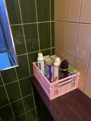 Help your self toiletries😄  at Bundobust in Liverpool