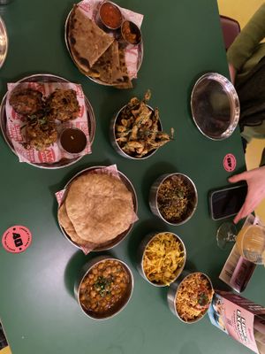 Vegan combo + Paratha  at Bundobust in Liverpool