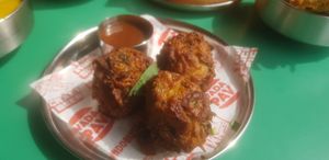 Bhajis at Bundobust in Liverpool