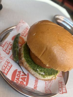 Vada Pav  at Bundobust in Liverpool