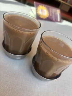 Vegan chai’s   at Bundobust in Liverpool