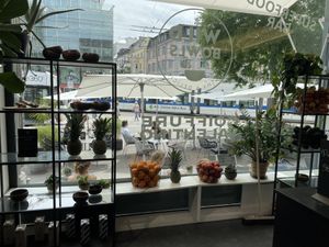 View from inside  at Wild Bowls in Zurich