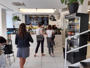 Interior at Wild Bowls in Zurich