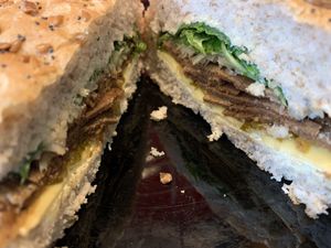 The “Reuben" sandwich  at Magpye  in North Shields