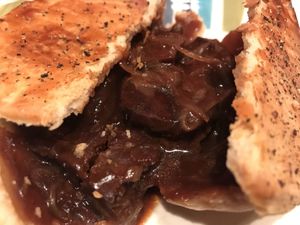 Seitan steak and ale  at Magpye  in North Shields