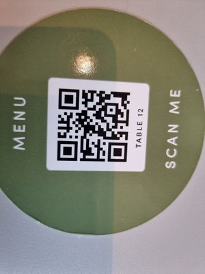 Scan for menu at Tea Stories in Eindhoven