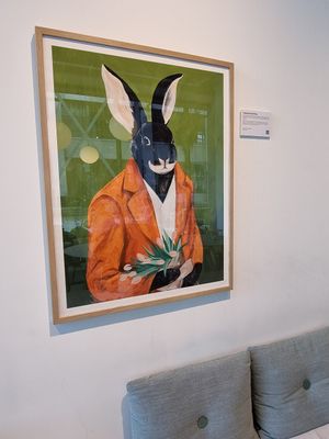 Artwork by jarod Su at Tea Stories in Eindhoven