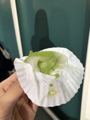 matcha mochi  at Tea Stories in Eindhoven