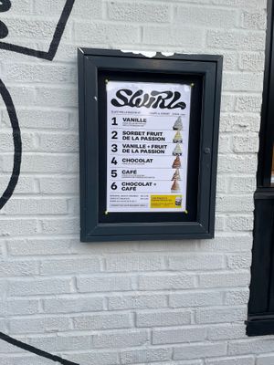 Menu and hours on Jun 19, 2024 to prove they’re open at Swirl in Montreal