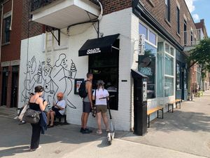 Store Front at Swirl in Montreal