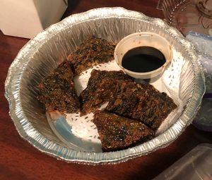 Chive Cakes  at Thong Thai in Westerly