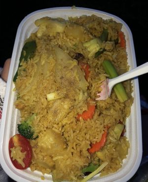 Pineapple rice 🍍 🍚  at Thong Thai in Westerly