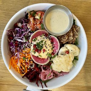 Cauliflower bowl  at Kupfert & Kim - Yorkville in Toronto