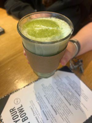 Matcha Lattee  at Kupfert & Kim - Yorkville in Toronto