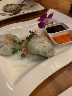 Dumplings!  at Klua Sathorn in Castlemaine