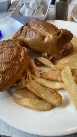   at Bel-Aire Diner in Astoria