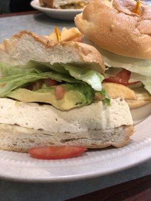 TLAT (Tofu/Lettuce/Avocado/Tomato) at Bel-Aire Diner in Astoria