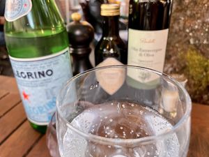 table at Cantinetta in Solothurn