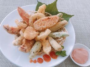 Tempura Veggie at Huong Sen Trang in Phan Thiet