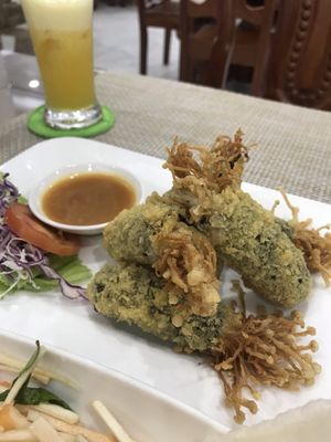 Fried seaweed Rolls  at Huong Sen Trang in Phan Thiet