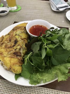 Vietn. Pancake (Not the best dish though).....  at Huong Sen Trang in Phan Thiet