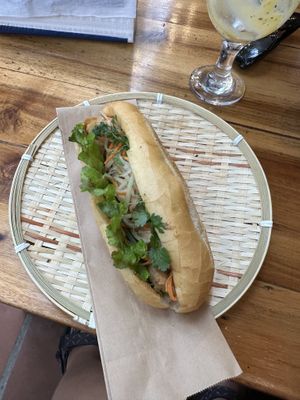  at Banh Mi Ha Noi in Tam Coc