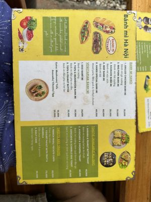   at Banh Mi Ha Noi in Tam Coc