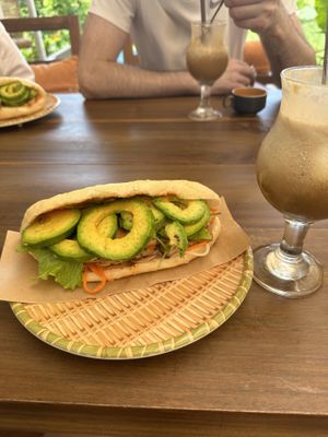   at Banh Mi Ha Noi in Tam Coc