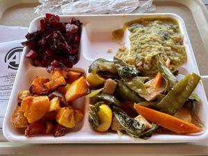   at Govinda's in Los Angeles