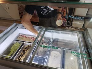 All ice cream is dairy-free and are made in house. at Asiga in Guam