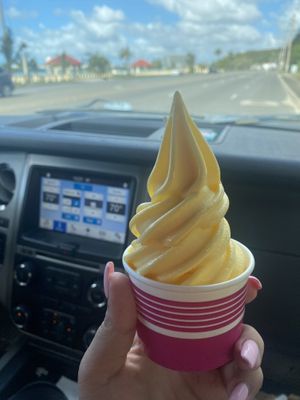 Vegan soft serve   at Asiga in Guam