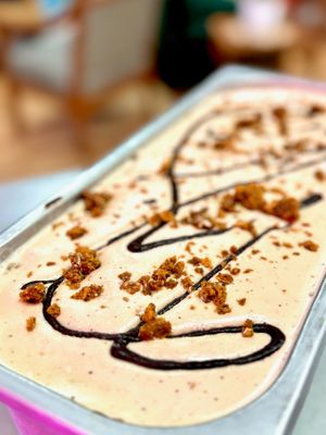 nOAT Today plant-based coffee and oatmeal cookie ice cream at Asiga in Guam